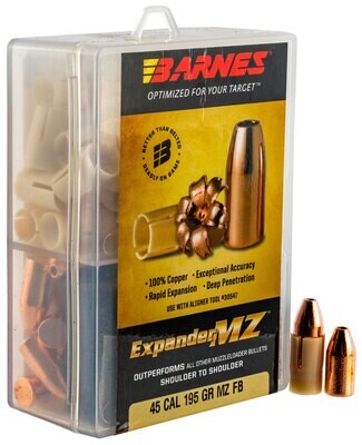 Muzzle Loader Ammo, .45Cal. 195G, 24Ct