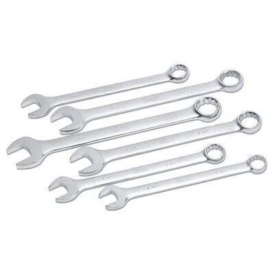 Jumbo Combination Wrench Set, 2-5/16, 2-3/8, 2-7/16&quot;, 2-1/2&quot;
