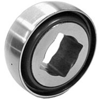 KML Square Bore Ag Bearing, 1-1/8X3.1496X1.188X1.438 Greaseable