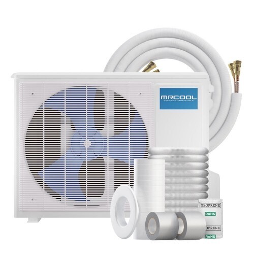 MR Cool 4th Gen. Diy Mini-Split Unit, 36,000BTU Heat, 34,400BTU, 1500Sq Ft,  Consists of: