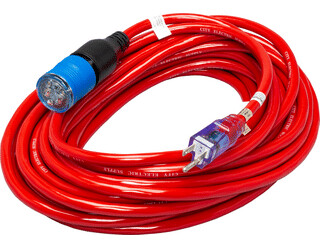 Red Pro-Lock Extension Cord, 12/3X100Ft