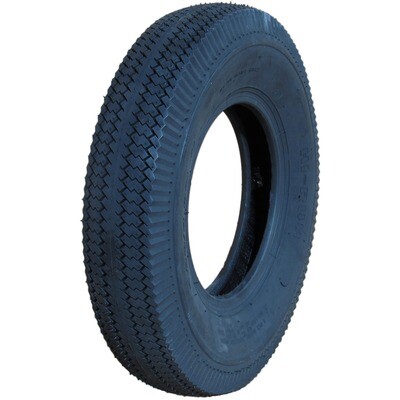 Saw-Tooth Tread Tire, 4.8/4X8-8,  2Ply, 510Lb WLL, 8&quot; Rim