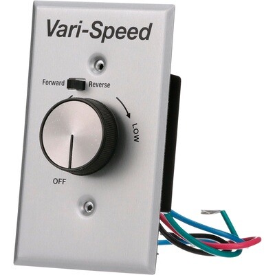 Manual Variable Speed Ceiling Fan Control, 10A, 8-Fans