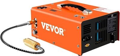 Vevor BI-ZTYJ-2861 PCP Gun Air Compressor, 4500PSI, 12V DC or 110V/120V AC