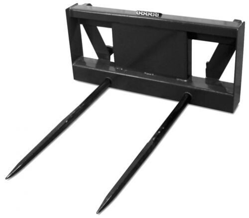 IronCraft Euro Double High Back Bale Spear w/2 - 42&quot; Spears