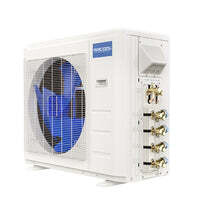 MR Cool 4th Gen DIY 4-Zone Condensor Unit, 36,000BTU Heat, 34,400BTU, 21.5SEER