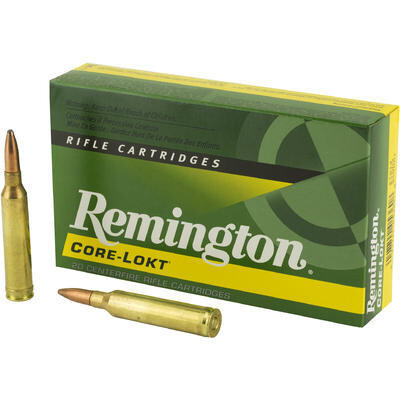 Remington Core-Lokt 7MM 175G, PSP Ammo, 2860FPS  20Ct