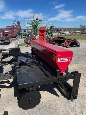 Kasco Vari-Slice 6Ft Over-Seeder w/3&quot; Spacing, 4.4Bu.