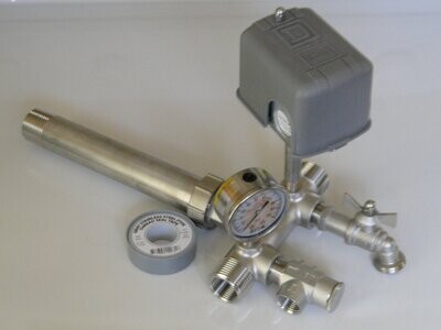 Merrill Stainless Steel 1&quot;X11&quot; Tank Tee Kit