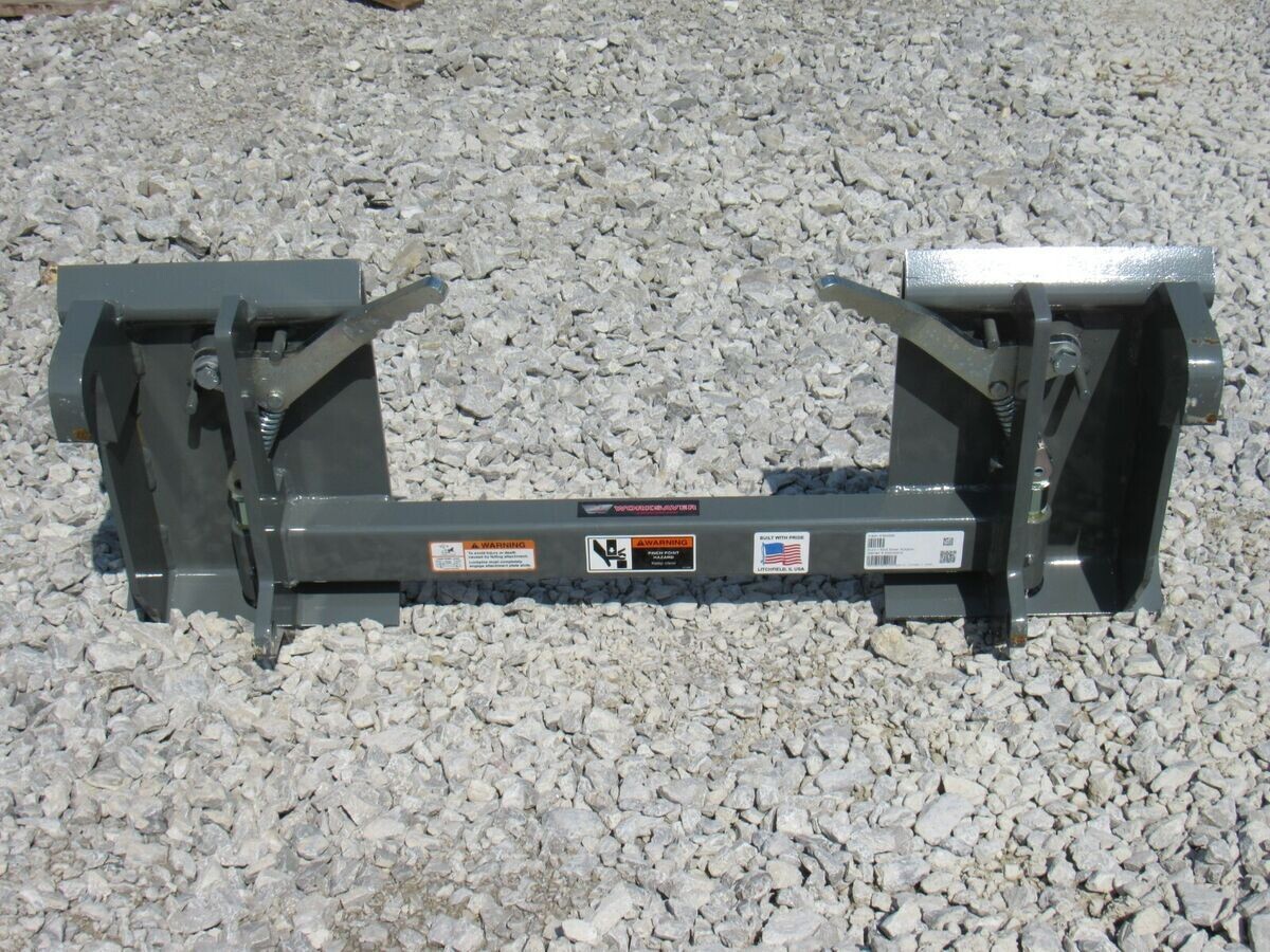 IronCraft Quick Attach Adaptor, Quickie to Skid Steer