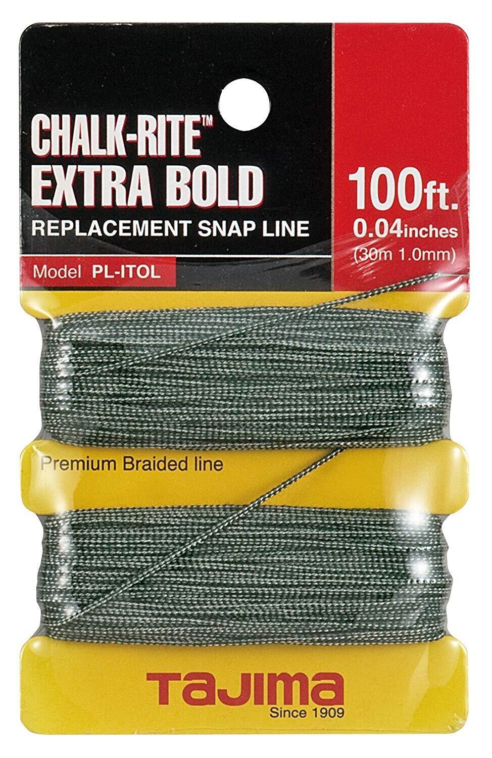 PL-ITOL Tajima X-tra Bold Replacement Line, 100Ft