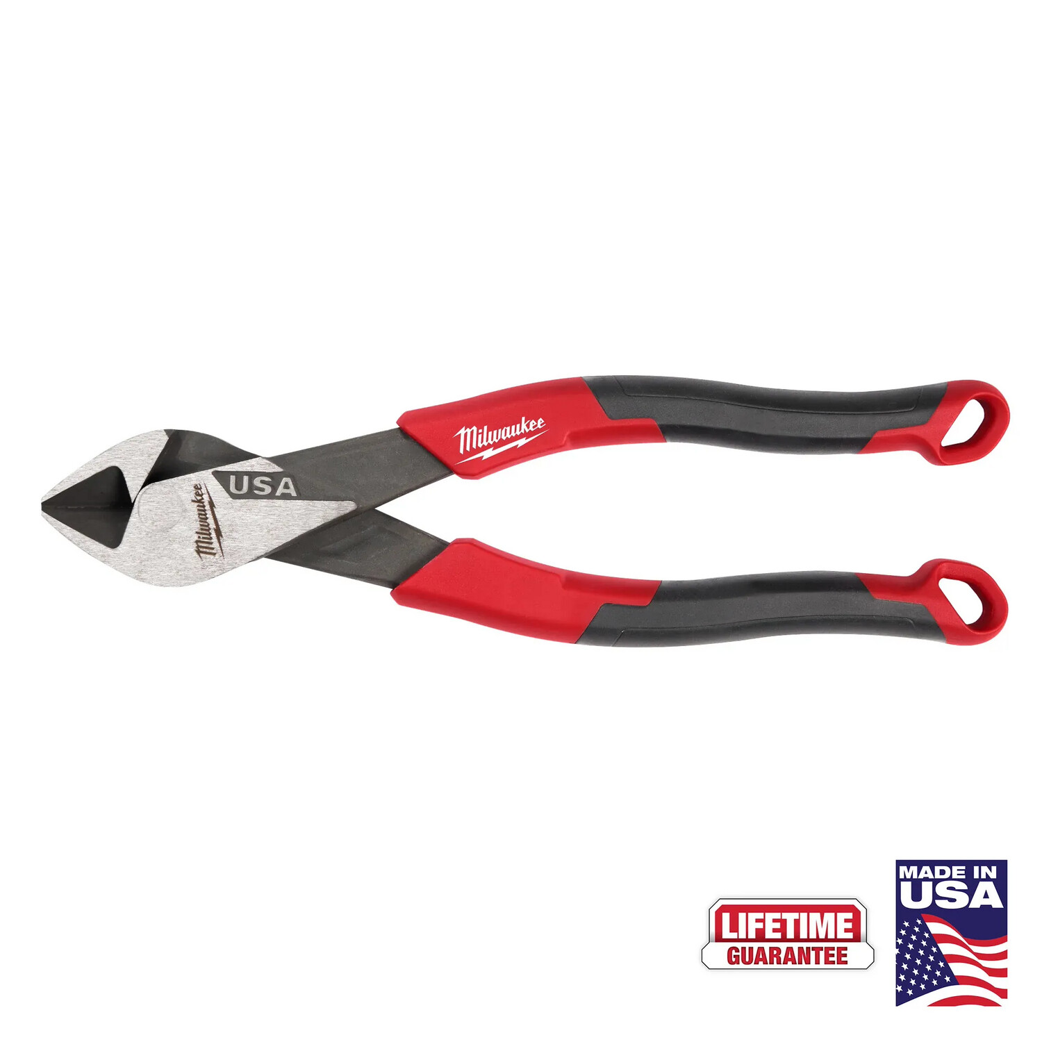 Milwaukee USA Comfort Grip 7&quot; Diagonal Cutting Pliers