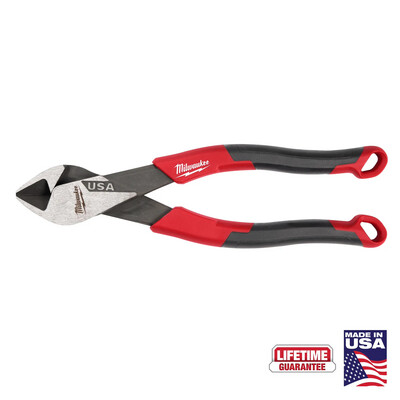 Milwaukee USA Comfort Grip 7&quot; Diagonal Cutting Pliers