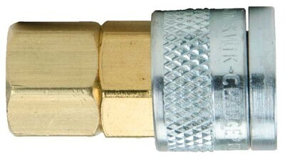 Milton Push-Type Female Coupler