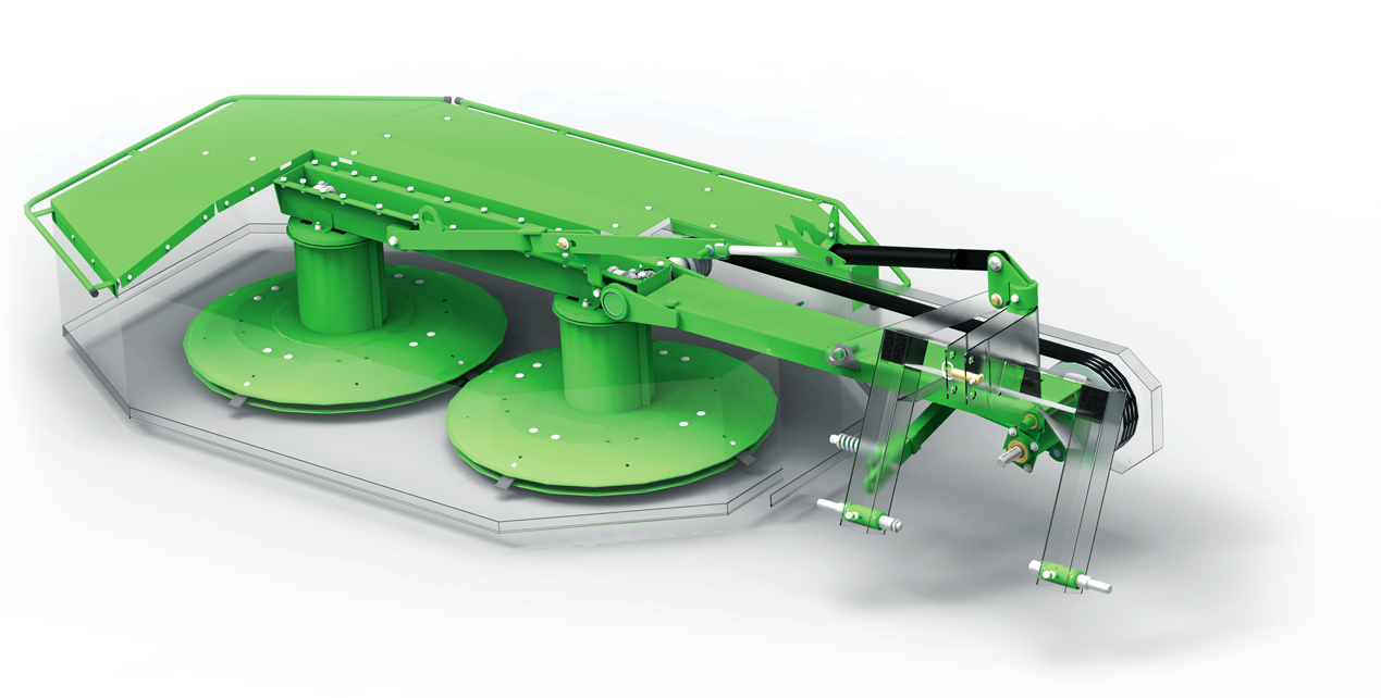 Z010H SaMasz Drum Mower, 5&#39;5&quot; Cut