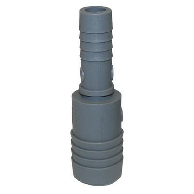 Poly Reducer Coupler, 1-1/2&quot;X1&quot;