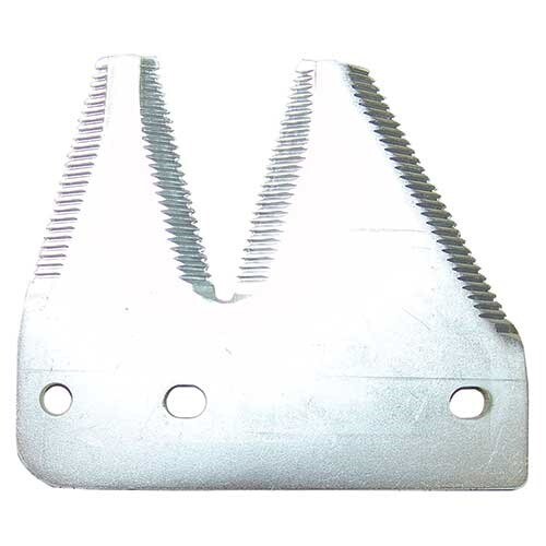 Herschel Universal Left End Sickle Section, Top Serrated, Chrome