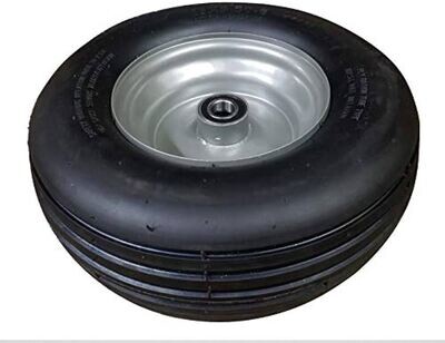 Tedder Wheel Assy, 13&quot;X3.50-6, 4-Ply, 1&quot; Bore, 2.28&quot; Hub Length
