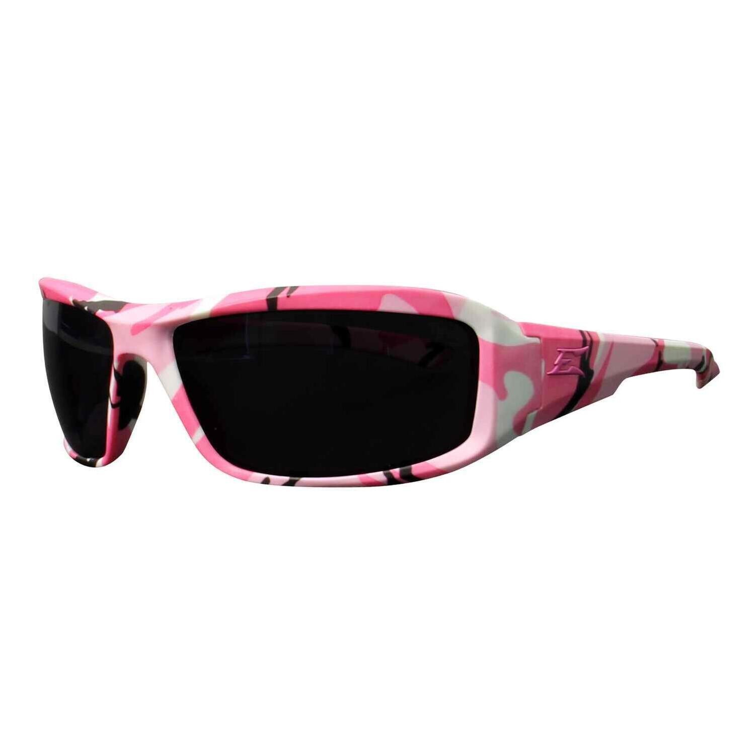 Huntress Sunglasses, Pink Cammo/Smoke