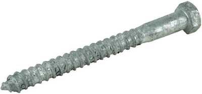 Hot Dipped Galv. Lag Bolt, 1/4&quot; x 3-1/2&quot;