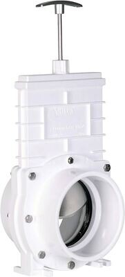 Low Pressure 4&quot; PVC/Stainless Steel Sliding Gate Valve