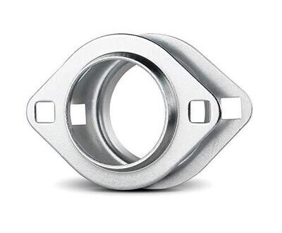 Pressed Steel 2-Bolt Flangette  47MM Bore