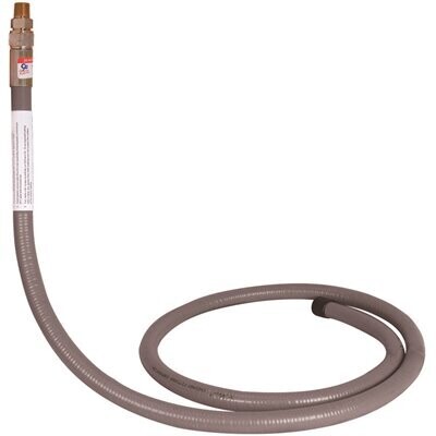 X-Riser Flexible Riser, 1/2&quot; CTS X 96&quot;  1/2&quot; MPT