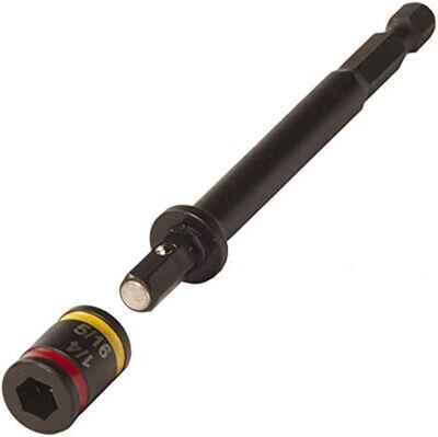 Malco Cleanable/Reversible Dual 1/4*5/16 X 10&quot; Nut Driver