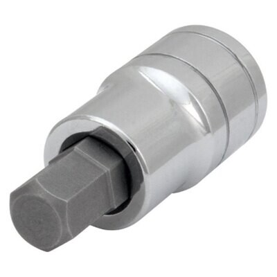 PT 1/2&quot;Drive Hex Bit Socket, 7/16&quot;