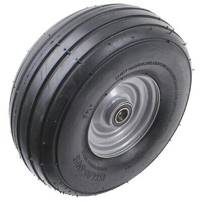 Tedder Wheel Assy, 15&quot;X600-6, 6-Ply