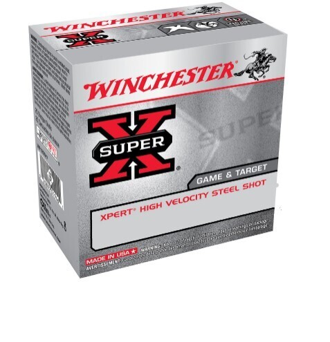 Winchester Xpert 12Ga Waterfowl Ammo, 2-3/4&quot;, #6.5 Steel Shot, 25Ct