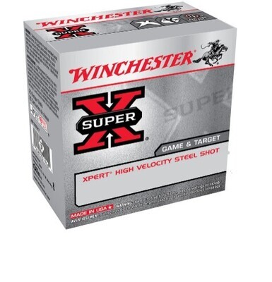 Winchester Xpert 12Ga Waterfowl Ammo, 2-3/4&quot;, #6.5 Steel Shot, 25Ct