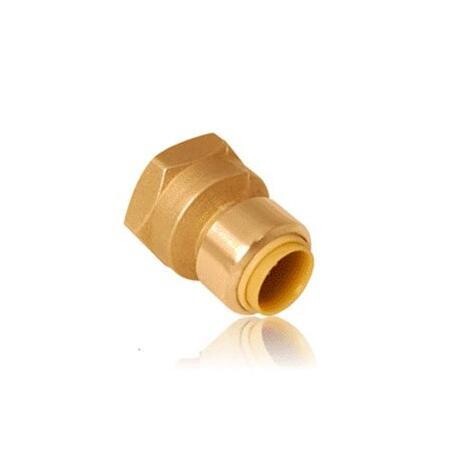 QuickFitting 3/8” x 1/2” PF X FPT Straight Reducer Adapter