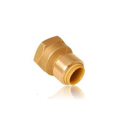 QuickFitting 3/8” x 1/2” PF X FPT Straight Reducer Adapter