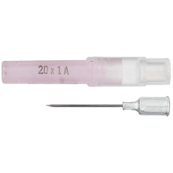 Poly Hub Injection Medtronic Animal Health NPH-8881250107 Poly Hub Needle, 20Ga X 1-1/2
