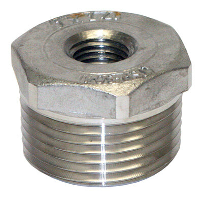 Merrill Stainless Steel Pipe Bushing, 1-1/4&quot;X3/4&quot;