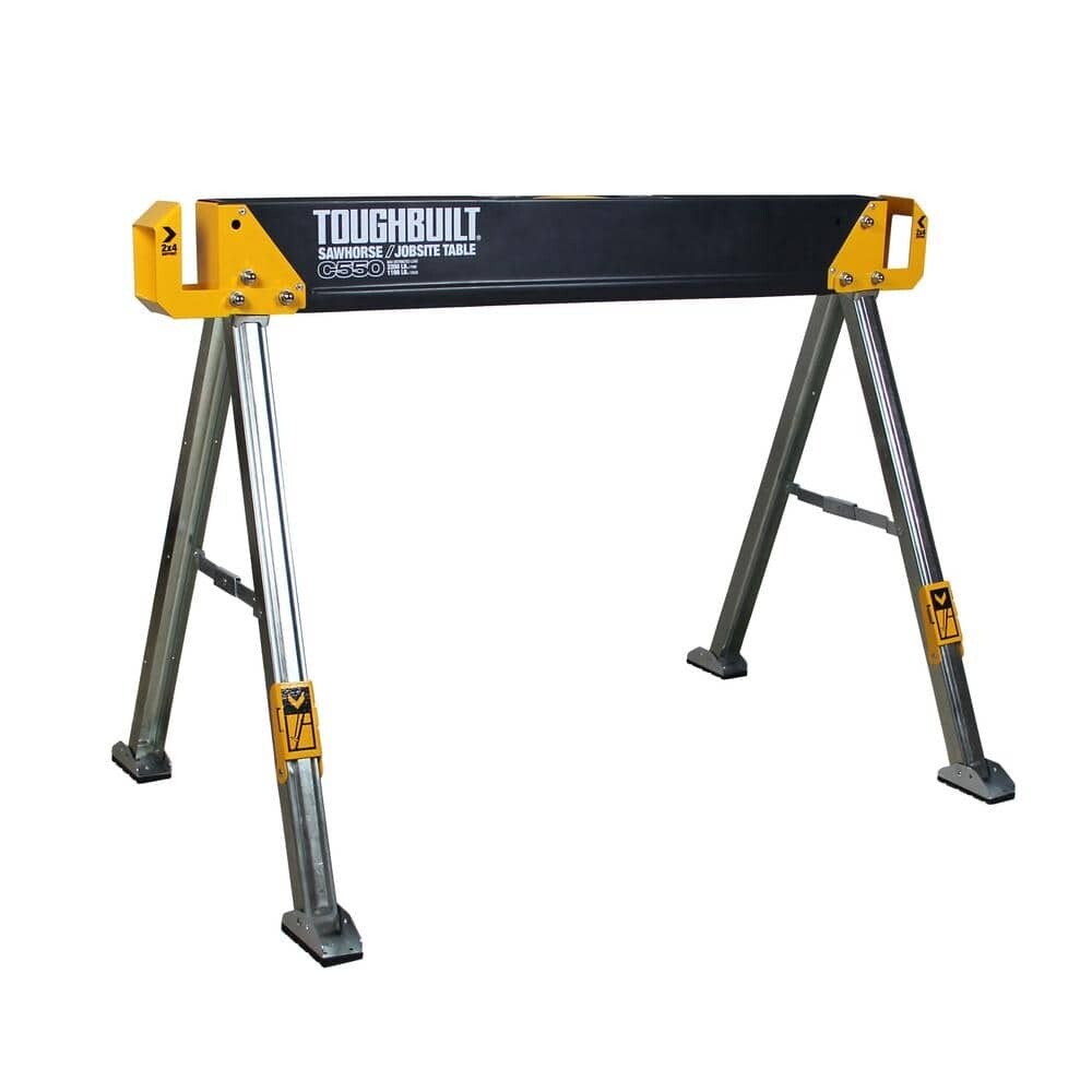 ToughBuilt Sawhorse &amp; JobSite Table, 1100Lb Capacity