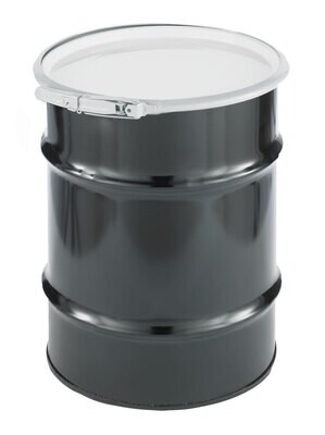 Used Resealable Steel Barrel, 10-Gal