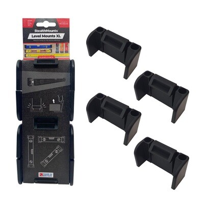 StealthMounts Universal Level Mounts, 2Pk