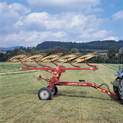 Sitrex High Capacity 21Ft 10-Wheel Hay Rake