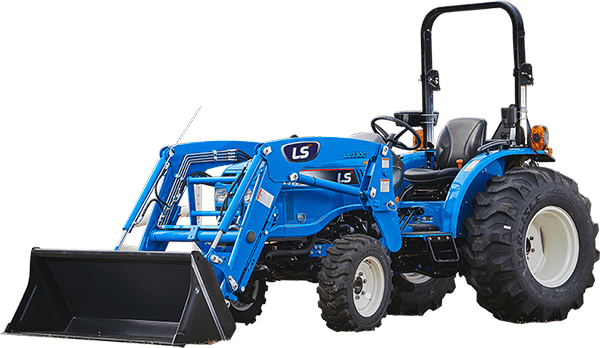 MT225E Tractor w/LL3300 Loader, Synchro Shuttle, Industrial Tires