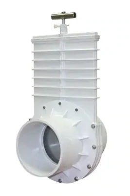Low Pressure 3&quot; PVC/Stainless Steel Sliding Gate Valve