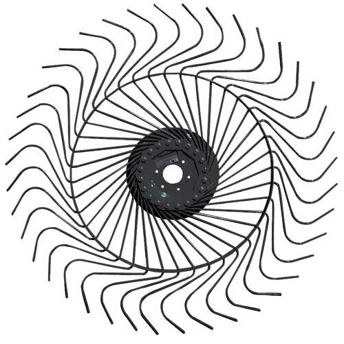 Rake Wheel, 60&quot; LH 0.295&quot; Sitrex, H&amp;S, NH Etc.