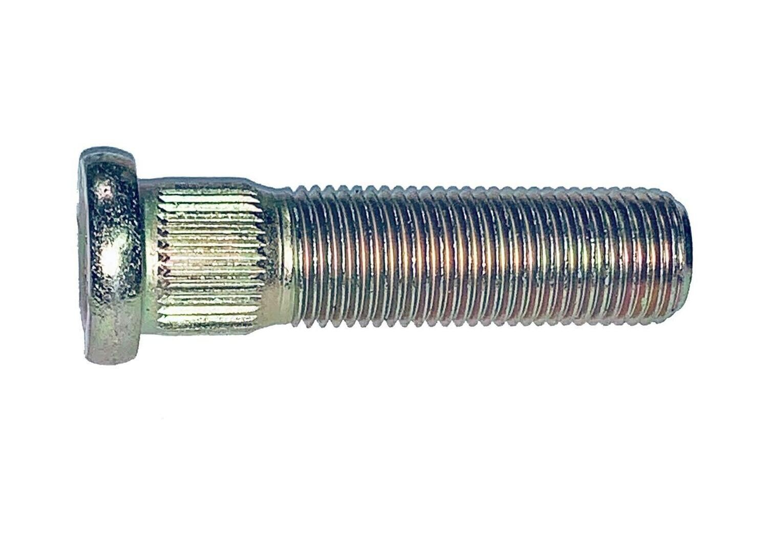 Splined Wheel Stud, 9/16&quot;X2-1/4&quot;-.606