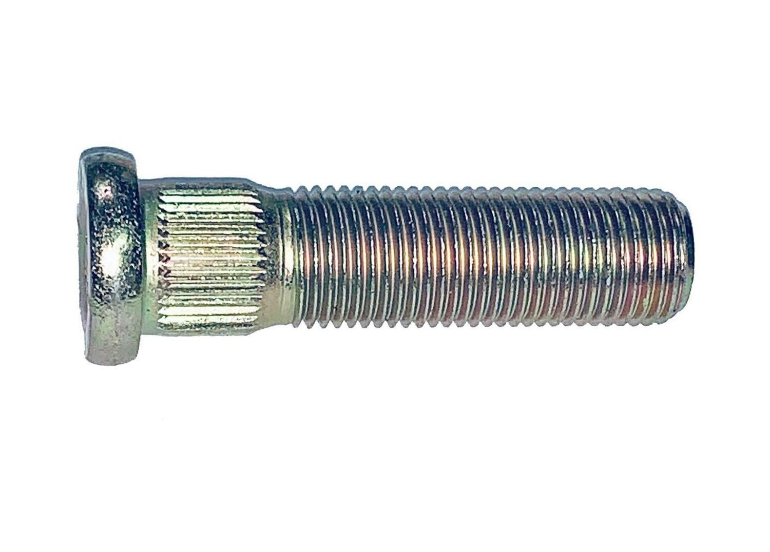 Splined Wheel Stud, 9/16&quot;X2-1/8&quot;-.617