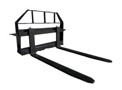 IronCraft 48&quot; Pallet Forks w/Skidloader Quick Attach. (4000Lbs)