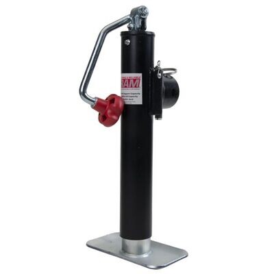 Ram Implement Jack, 5000Lb Capacity Top Wind 10&quot; Travel