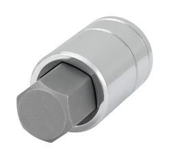 Performance Tool 1/2&quot;Drive Hex Bit Socket, 17MM