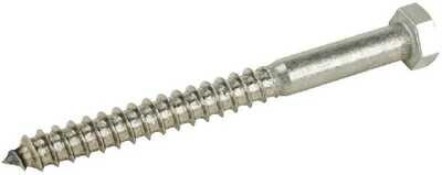 Hot Dipped Galv. Lag Bolt, 5/16&quot; x 2-1/2&quot;
