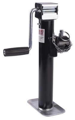 Ram 10&quot; Implement Jack, 2000Lb Capacity Side Wind, Tube Weld